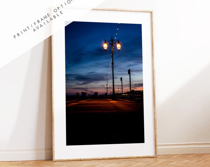 Southsea Promenade - Photography Print - Portsmouth and Southsea Prints - Wall Art -  Frame and Canvas Options - Portrait