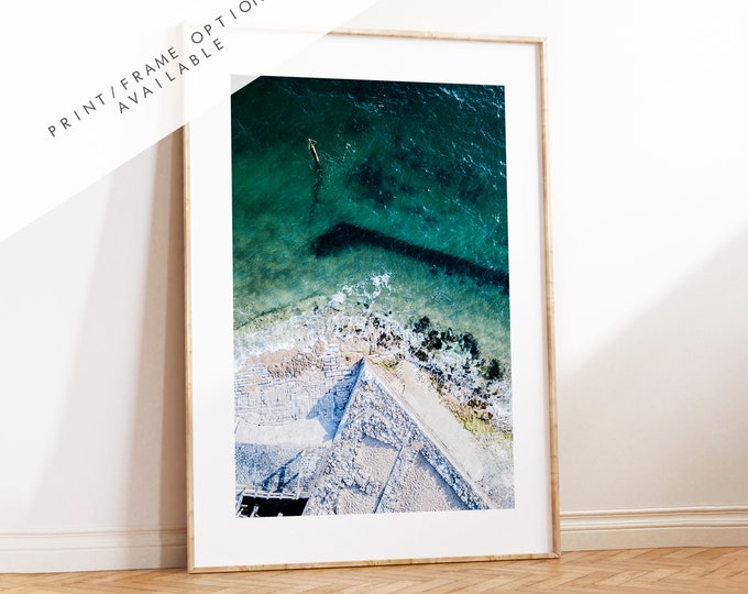 Southsea Seafront - Photography Print - Portsmouth and Southsea Prints - Wall Art -  Frame and Canvas Options - Portrait - Aerial