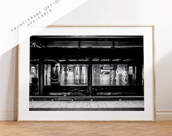 NYC Subway - New York Print - Fine Art Photography Print - New York Photography - Black and White - New York Poster  - Metro Subway Travel