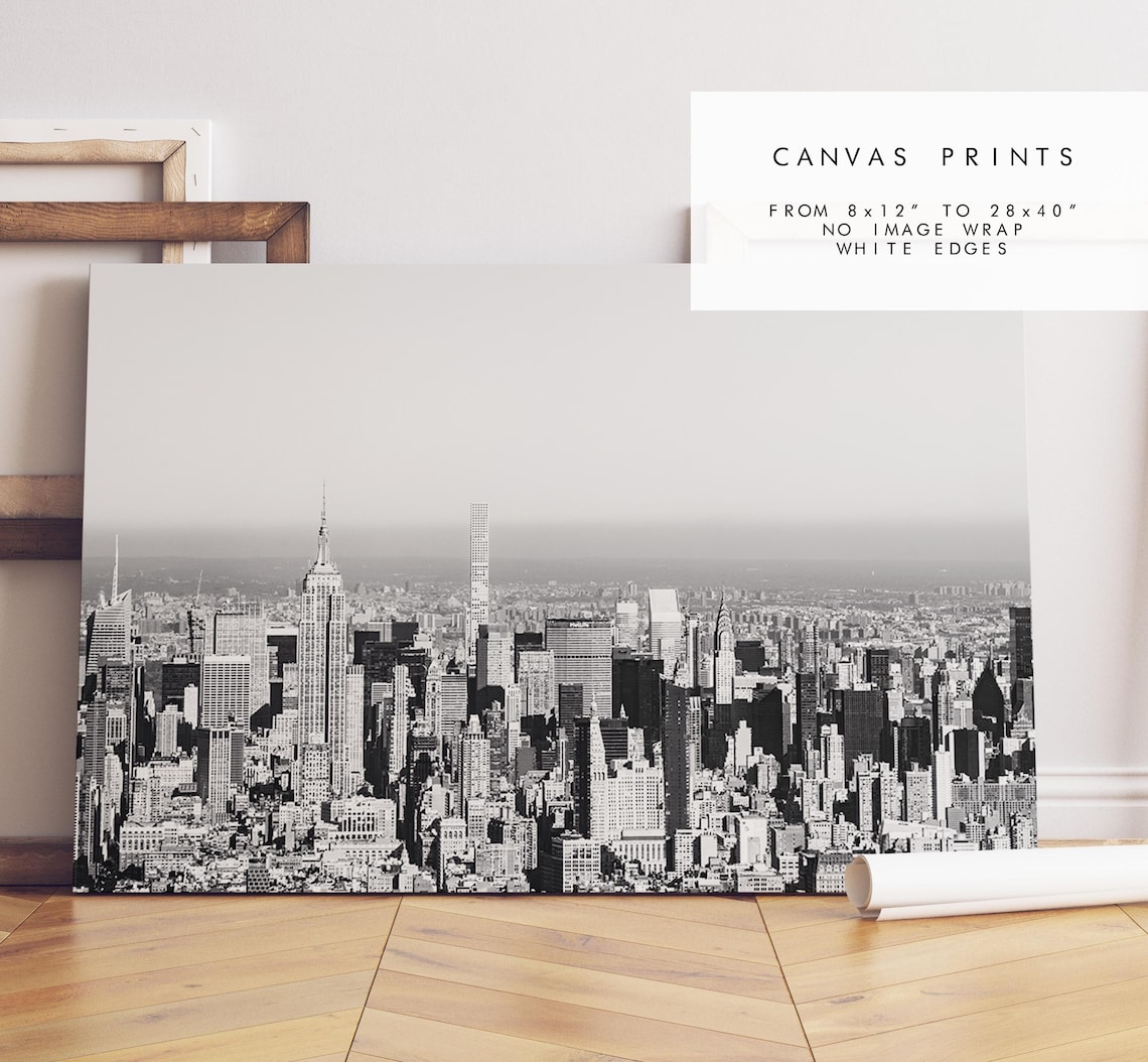 New York Skyline Print - NYC Photography Print - New York City - Prints ...