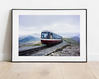 Snowdon Landscape Print - Rustic Landscape Photography - Mountain Landscape - Snowdon - Fine Art Photography - Snowdonia Print - Llanberis