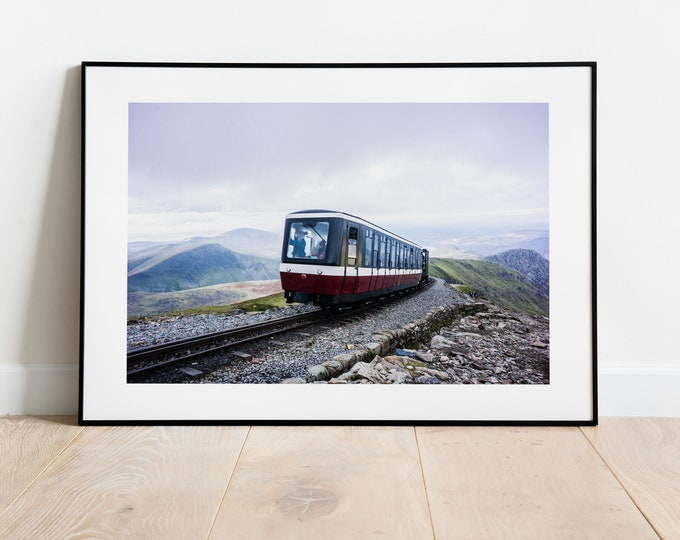 Snowdon Landscape Print - Rustic Landscape Photography - Mountain Landscape - Snowdon - Fine Art Photography - Snowdonia Print - Llanberis