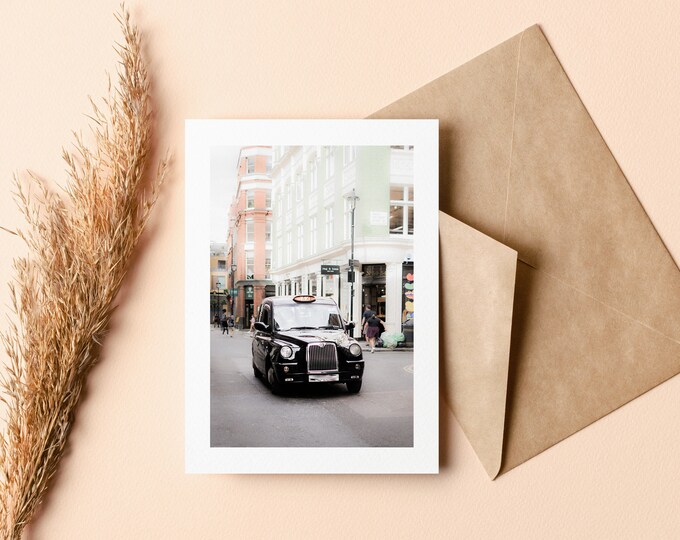 London Greeting Card - Greeting Card - Blank Inside - Birthday - Anniversary - Mothers Day - Fathers Day - Holiday - Greetings - Jubilee