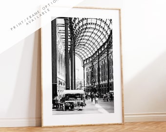 Hayes Galleria - London Photography Print - Fine Art Photography - London Print - Poster - Wall Art - Black and White - Monochrome