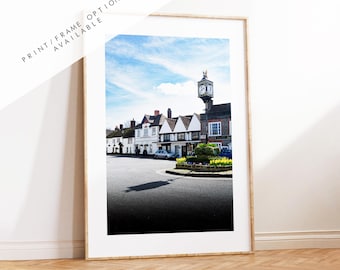 Bishops Waltham Photography Print - Hampshire Photography Prints - Wall Art -  Frame and Canvas Options - Portrait  - UK