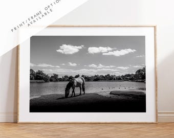 Beaulieu Black and White Photography Print - Hampshire Photography Prints - Wall Art -  Frame and Canvas Options - Landscape  - UK