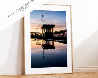 Southsea Shelters - Photography Print - Portsmouth and Southsea Prints - Wall Art -  Frame and Canvas Options - Portrait