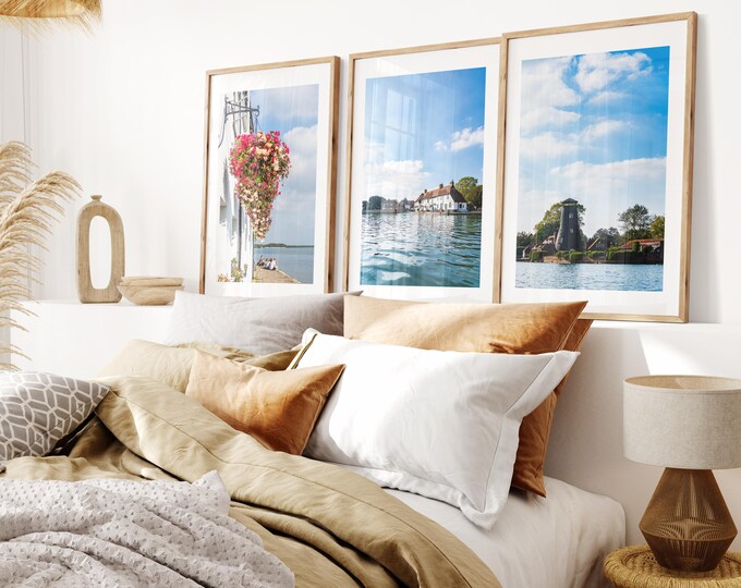 Langstone Print Set x3 - Prints or Framed Prints - Print Set of Three - Langstone Photography Prints - Hampshire Photography