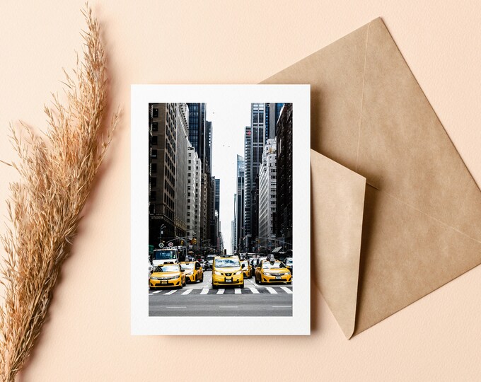 New York Greeting Card - Greeting Card - Blank Inside - Birthday - Anniversary - Mothers Day - Fathers Day - Holiday - Greetings Card