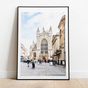 Bath Abbey Print - Bath City - Fine Art Photography - UK - City - Photo - Print - Poster - Wall Art - Bath Print - Bath Poster