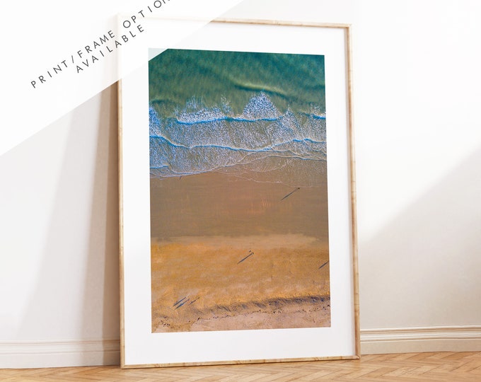 Southsea Beach - Photography Print - Portsmouth and Southsea Prints - Wall Art -  Frame and Canvas Options - Portrait - Aerial