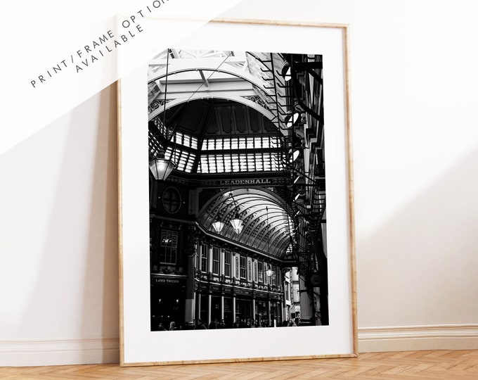 Leadenhall Market Print -  London Photography Print - Fine Art Photography - London Print - Poster - Wall Art - Leadenhall Market Print