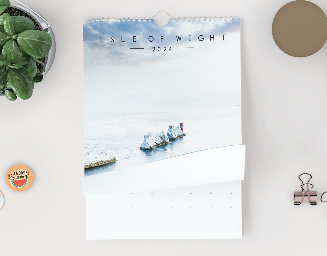 Isle of Wight 2024 Calendar A3 Wall Calendar 2024 Calendar Gift