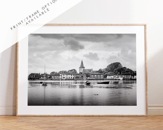 Bosham Print - West Sussex Photography Prints - Wall Art -  Frame and Canvas Options - Landscape  - UK