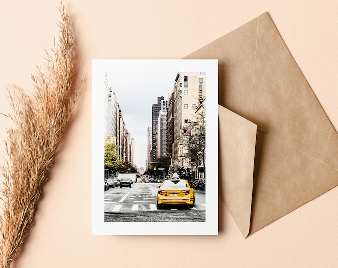 New York Greeting Card - Greeting Card - Blank Inside - Birthday - Anniversary - Mothers Day - Fathers Day - Holiday - Greetings Card