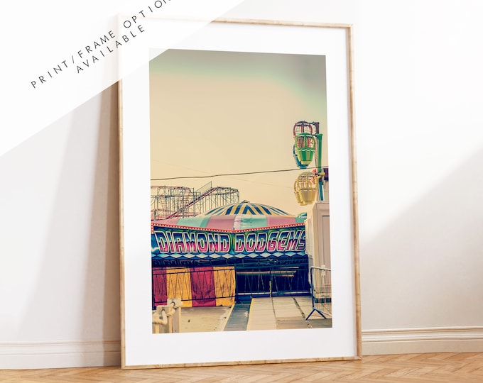 Clarence Pier - Photography Print - Portsmouth and Southsea Prints - Wall Art -  Frame and Canvas Options - Portrait