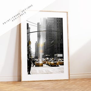 New York Taxi Print - NYC Photography Print - New York City - Prints or Framed Prints available - New York City Wall Art