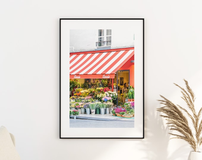 Flower Market - Paris Photography Print - Fine Art Photography - Paris Wall Art - Paris - Print - Poster - Paris Art Print - Paris Flower