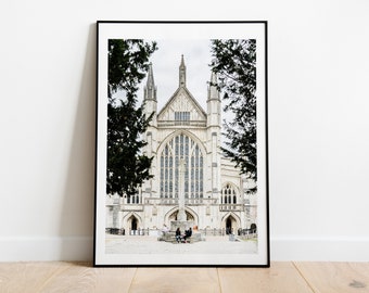 Winchester Print - Fine Art Photography Print - Winchester Cathedral - Winchester Poster - Wall Art - UK - City - Winchester Art - Modern