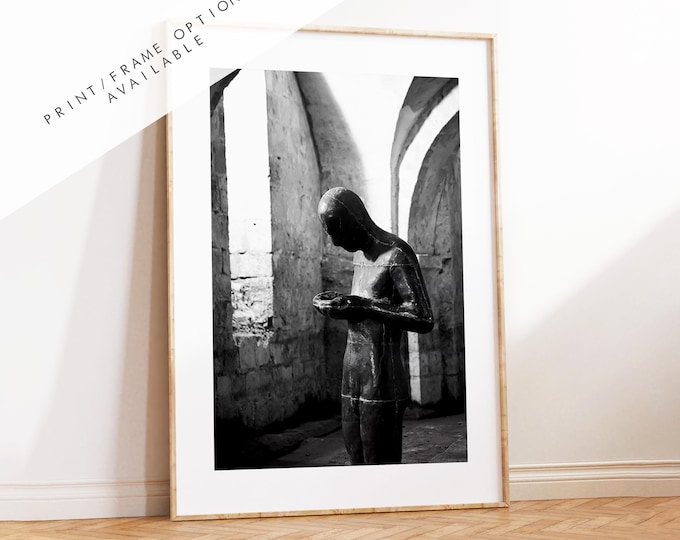 Winchester Black and White Photography Print - Hampshire Photography Prints - Wall Art -  Frame and Canvas Options - Portrait  - UK