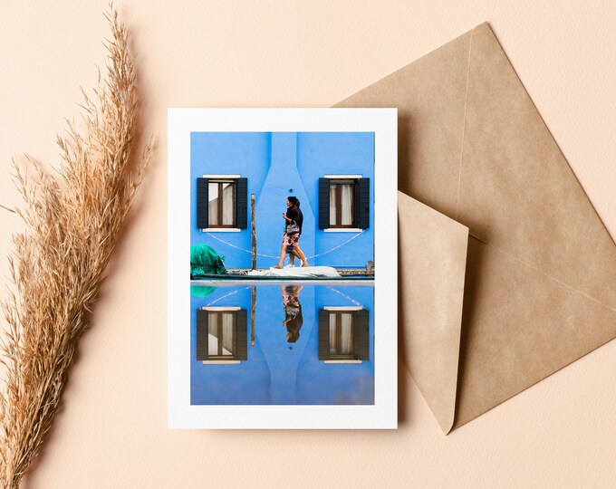 Venice Greeting Card - Greeting Card - Blank Inside - Birthday - Anniversary - Mothers Day - Fathers Day - Holiday - Greetings Card