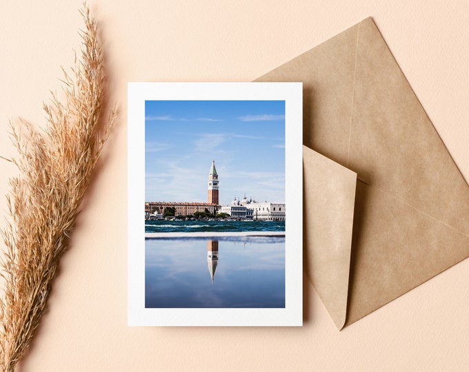 Venice Greeting Card - Greeting Card - Blank Inside - Birthday - Anniversary - Mothers Day - Fathers Day - Holiday - Greetings Card