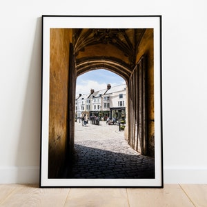 Wells City Print - Wells Photography Print - Fine Art Photography - Wall Art - Poster - Print - Wells City Centre - Photo - Photography