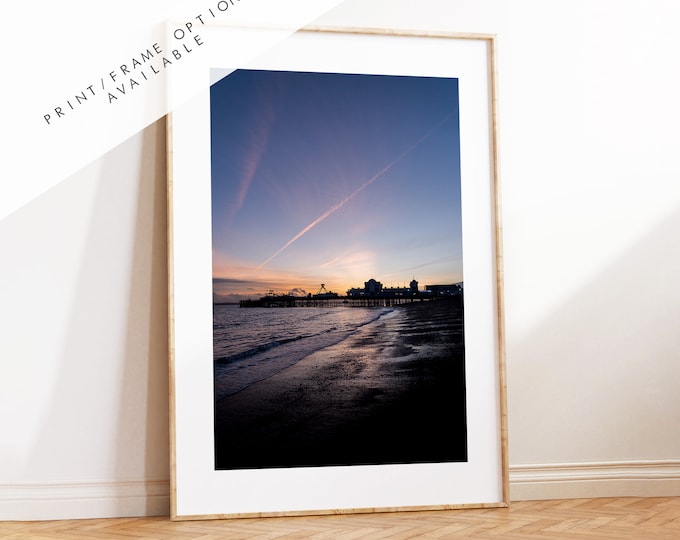 South Parade Pier - Photography Print - Portsmouth and Southsea Prints - Wall Art -  Frame and Canvas Options - Portrait