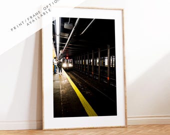 New York Subway Print - New York Print - Fine Art Photography Print - New York Photography -New York Poster  - Metro - Subway - Travel