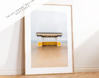 Southsea Shelters - Photography Print - Portsmouth and Southsea Prints - Wall Art -  Frame and Canvas Options - Portrait