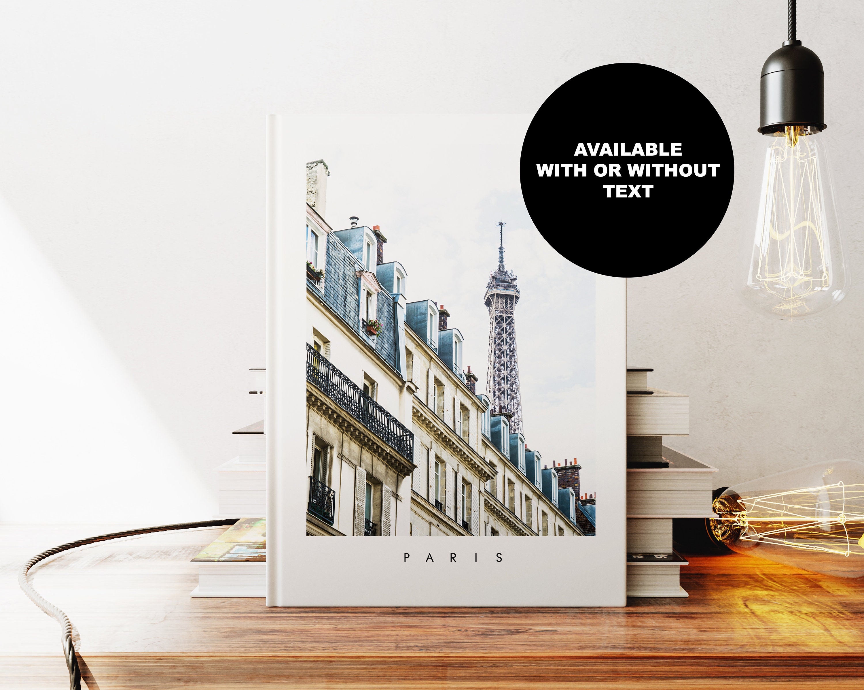 Paris France Vinyl Sticker Sheet Journal Planner Travel Notebook Scrapbook  Self Adhesive Sticker Wanderlust Illustrated Eiffel Tower 