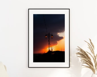 Southsea Sunsets - Photography Print - Portsmouth and Southsea Prints - Wall Art -  Frame and Canvas Options - Portrait