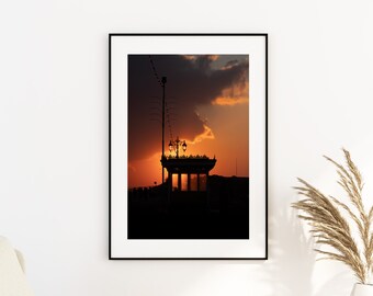 Southsea Sunsets - Photography Print - Portsmouth and Southsea Prints - Wall Art -  Frame and Canvas Options - Portrait