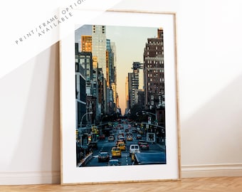 Manhattan Sunset Photography Print - New York Print - Fine Art Photography Print - New York Photography - New York Print  - City Photo