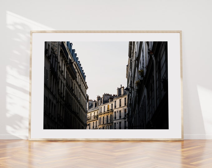 Paris Landscape Print - Paris Photography Print - Fine Art Photography - Paris Wall Art - Paris - Print - Poster - Paris Art Print - Colour
