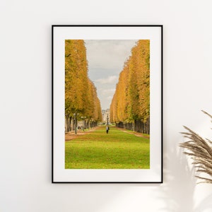 Outono em Paris - Impressão fotográfica de Paris - Fotografia de belas artes - Arte de parede de Paris - Paris - Impressão - Pôster - Impressão de arte de Paris - Arte de parede quente