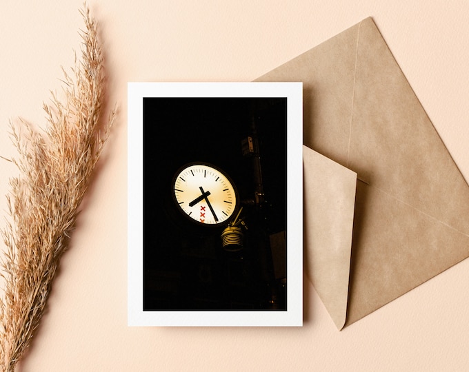 Amsterdam Greeting Card - Greeting Card - Blank Inside - Birthday - Anniversary - Mothers Day - Fathers Day - Holiday - Greetings Card