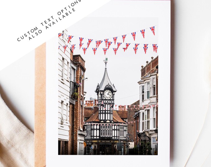 Castle Road Greeting Card - Portsmouth and Southsea Photography Greeting Cards - Envelope Included - Birthday - Wedding - Anniversary