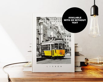 Lisbon Notebook - Journal - A5 or A4 - Travel Diary - Hardcover Journal - Ringbound Notebook - Lined - Graph - Plain Paper - Small Gift