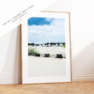 West Wittering Photography Print - West Sussex Photography Prints - Wall Art -  Frame and Canvas Options - Portrait  - UK