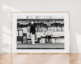 Paryż Czarno-biały krajobraz Wydruk - Paryż Fotografia Wydruk - Fotografia artystyczna - Paryż Sztuka ścienna - Paryż - Wydruk - Plakat - Sztuka Paryża