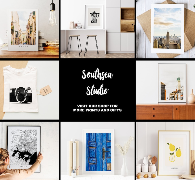 Galway Map Print City Map Poster Map Art Ireland City Maps Galway Print