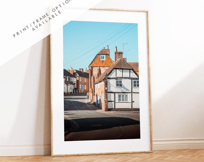 Wickham Photography Print - Hampshire Photography Prints - Wall Art -  Frame and Canvas Options - Portrait  - UK