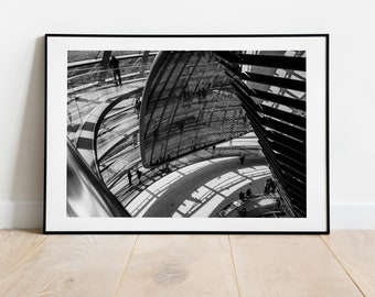 Reichstag Building - Berlin Landscape Photography Print - Black and White Photography Print - Poster - Print - Wall Art - Berlin Photograph