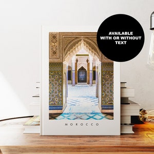 Quaderno Marocco - Diario - A5 o A4 - Diario di viaggio - Diario con copertina rigida - Quaderno ad anelli - A righe - Grafico - Carta normale - Piccolo regalo