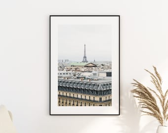 Paris Skyline - Eiffel Tower - Paris Photography Print - Fine Art Photography - Paris Wall Art - Paris - Print - Poster - Paris Art Print