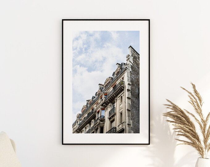 Parisian Buildings - Paris Photography Print - Fine Art Photography - Paris Wall Art - Paris - Print - Poster - Paris -  Paris Architecture