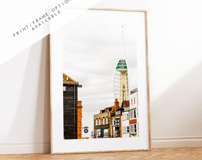 Portsmouth Print - Photography Print - Portsmouth and Southsea Prints - Wall Art -  Frame and Canvas Options - Portrait