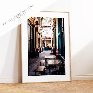 Leadenhall Market -  London Photography Print - Fine Art Photography - London Print - Poster - Wall Art - Leadenhall Market Print - Colour