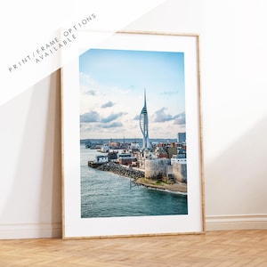 Portsmouth Print -  Photography Print - Portsmouth and Southsea Prints - Wall Art -  Frame and Canvas Options - Portrait